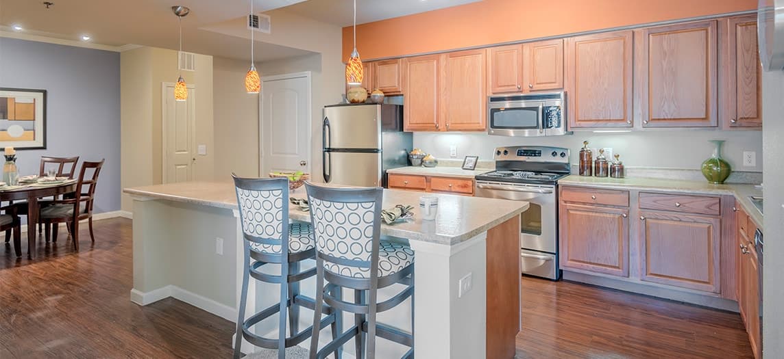 Kitchen 4 at MAA Starwood luxury apartment homes in Frisco, TX