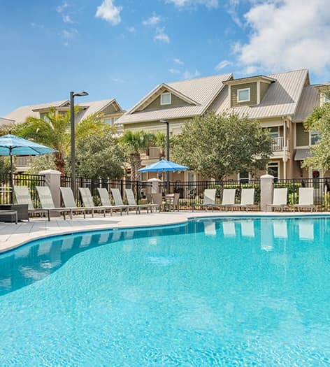 Pool 5 at Cypress Village luxury apartment homes in Orange Beach, AL