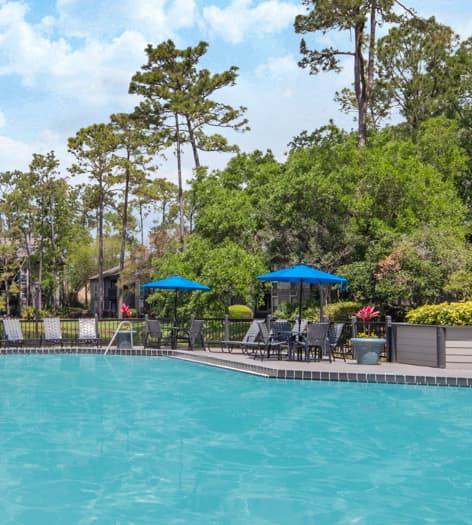 Pool at Cooper's Hawk luxury apartment homes in Jacksonville, FL
