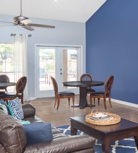 Clubhouse at St. Augustine at the Lake luxury apartment homes in Jacksonville, FL