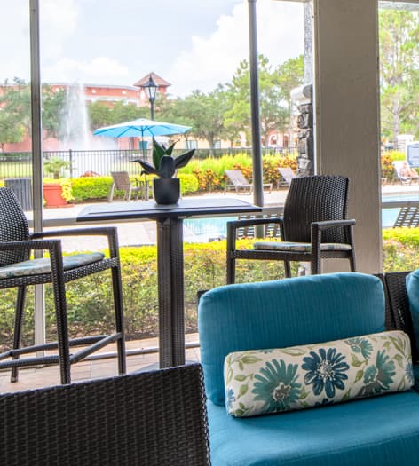 Lanai at MAA Lakewood Ranch luxury apartment homes in Tampa, FL