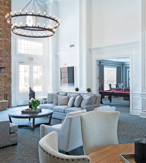 Club House at MAA Ballantyne luxury apartment homes in Charlotte, NC