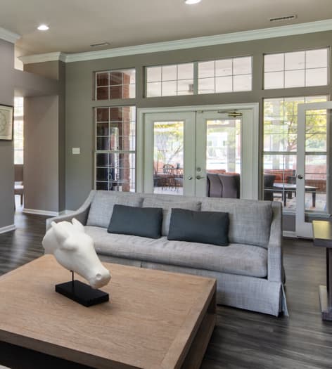 Clubhouse at MAA Patterson luxury apartment homes in Durham, NC