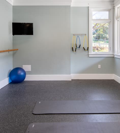 Yoga Room at Colonial Grand at Trinity Commons luxury apartment homes in Raliegh, NC