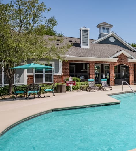 Pool at MAA Providence luxury apartment homes in Raleigh, NC