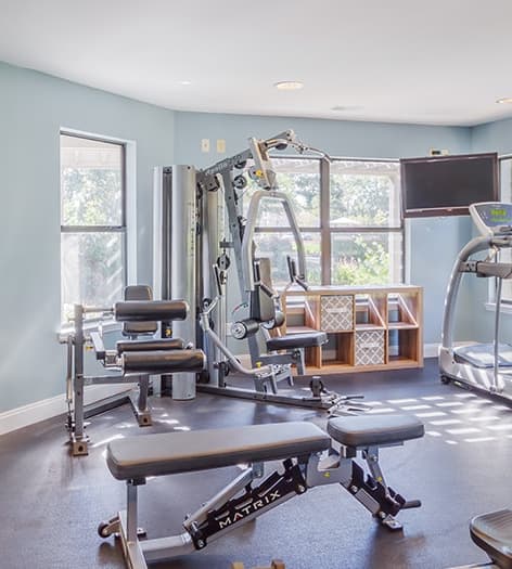 Gym 2 at Runaway Bay luxury apartment homes in Charleston, SC
