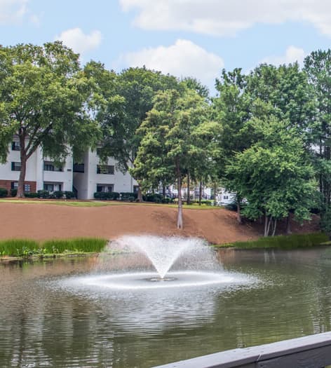 Lake at Howell Commons luxury apartment homes in Greenville, SC