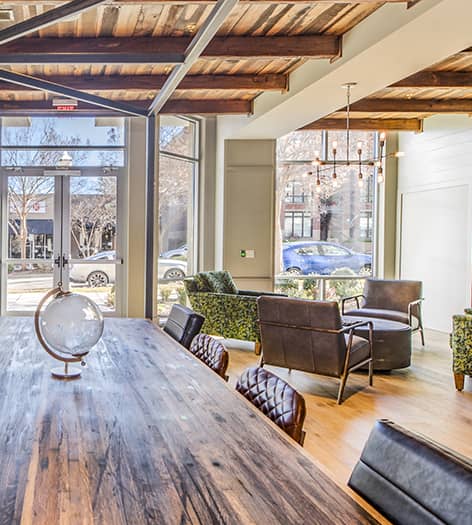 Community Room at MAA Greene luxury apartment homes in Greenville, SC