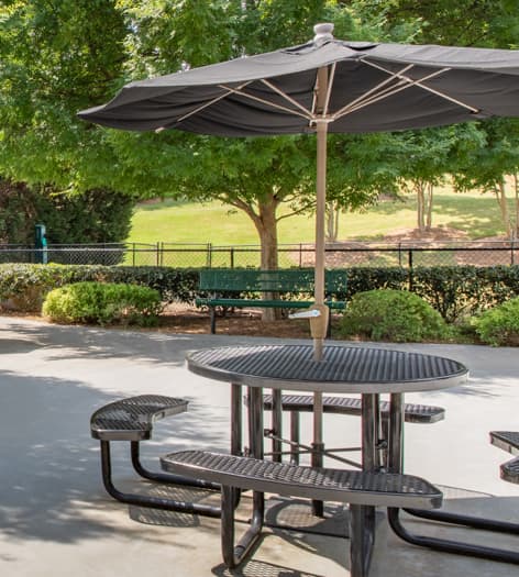 Grill Area 2 at MAA Highland Ridge luxury apartment homes in Greenville, SC