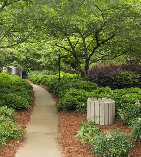 Grounds at MAA Spring Creek luxury apartment homes in Greenville, SC