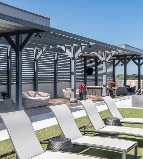 Sky Lounge at MAA Acklen luxury apartment homes in Nashville, TN