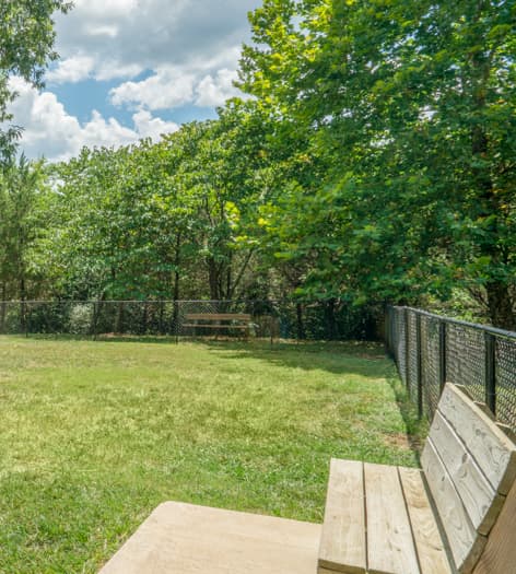 Dog Park at MAA Monthaven Park luxury apartment homes in Nashville, TN