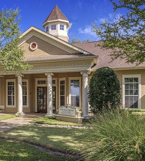Home Exterior at Colonial Grand at Canyon Creek luxury apartment homes in Austin, TX