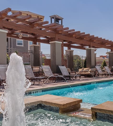 Pool 2 at Colonial Grand at Wells Branch luxury apartment homes in Austin, TX