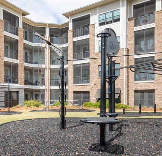 Outdoor Gym at 1201 Midtown luxury apartment homes in Mt. Pleasant, SC