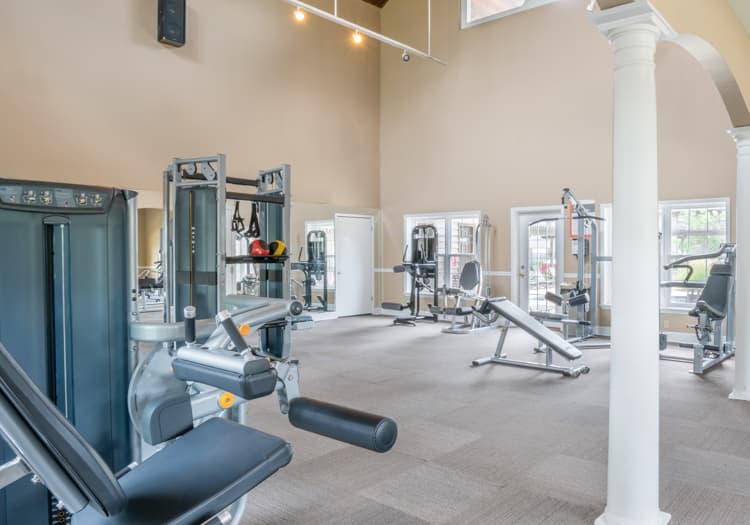 Fitness Center 1 at Hamilton Pointe luxury apartment homes in Chattanooga, TN