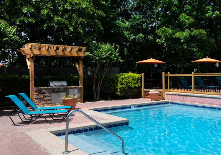 Pool2 at Eagle Ridge luxury apartment homes in Birmingham, AL