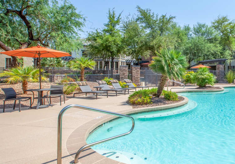 Pool at Talus Ranch luxury apartment homes in Phoenix, AZ