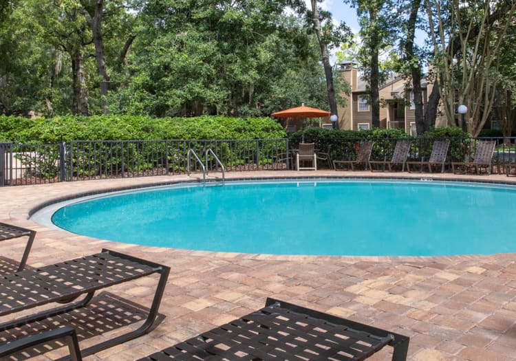 Small Pool at Lakeside Apartments luxury apartment homes in Jacksonville, FL