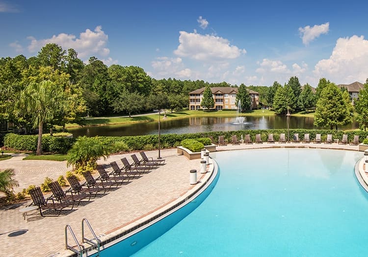 Pool 2 at Lighthouse at Fleming Island luxury apartment homes in Jacksonville, FL