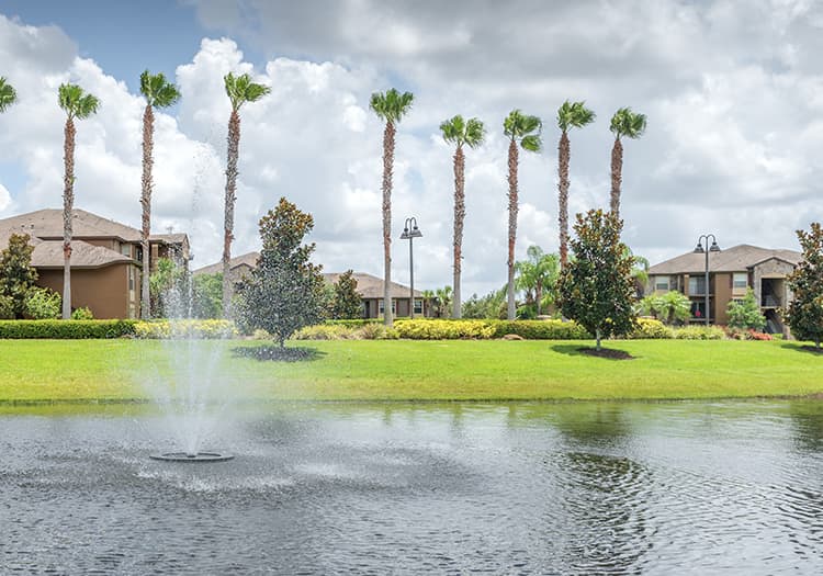 Lake at Retreat at Lake Nona luxury apartment homes in Orlando, FL