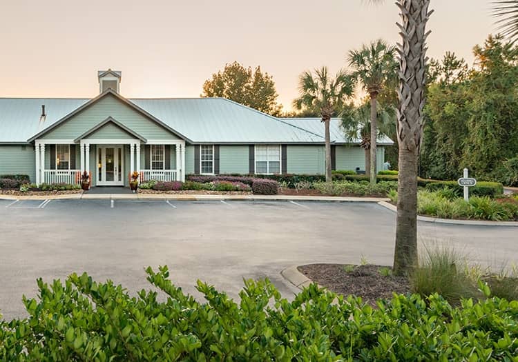 Exterior at The Club at Panama Beach luxury apartment homes in Panama City Beach, FL