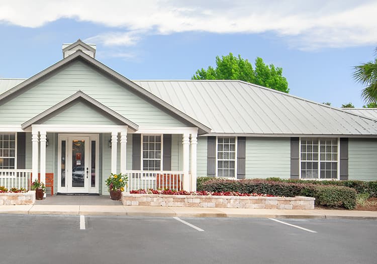 Leasing Office at The Club at Panama Beach luxury apartment homes in Panama City Beach, FL