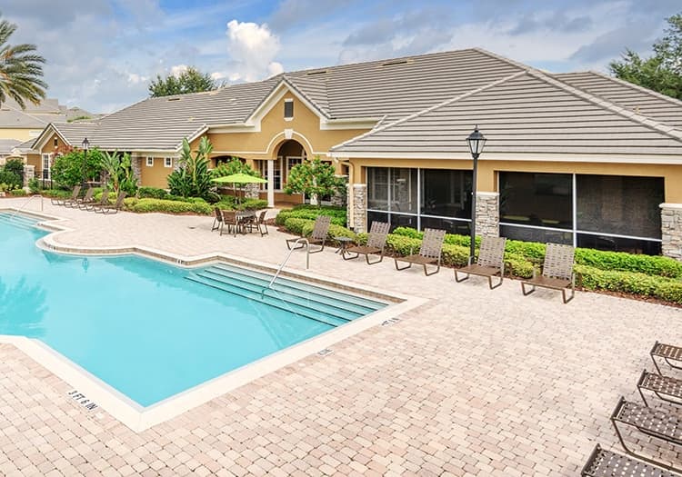 Pool 2 at Colonial Grand at Lakewood Ranch luxury apartment homes in Tampa, FL