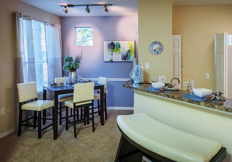 Living Room at MAA Palm Harbor luxury apartment homes in Tampa, FL