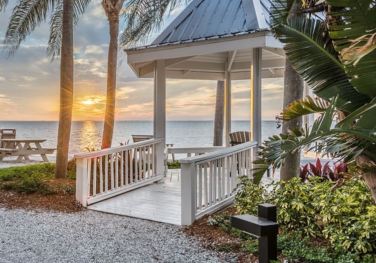 Beach at Post Bay Apartments at Rocky Point luxury apartment homes in Tampa, FL