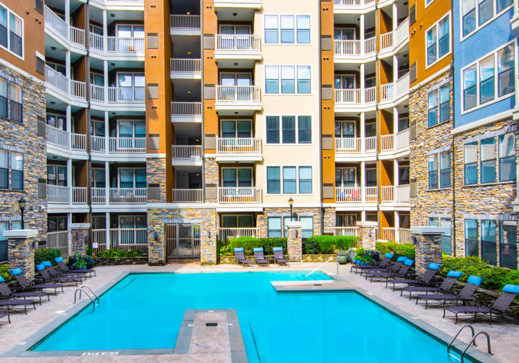 Pool at MAA Brookwood luxury apartment homes in Atlanta, GA