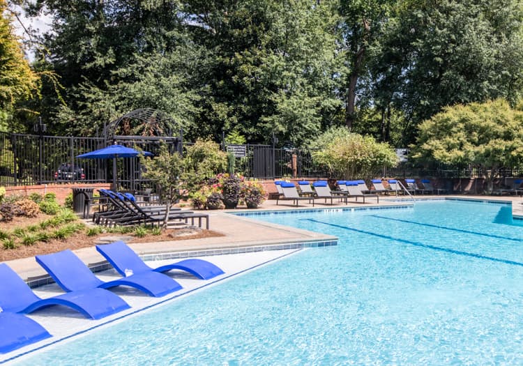Pool 1 at MAA Glen luxury apartment homes in Atlanta, GA
