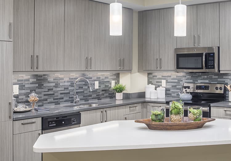 Kitchen at MAA Centennial Park luxury apartment homes in Atlanta, GA
