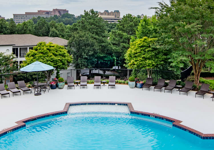 Pool at MAA Spring luxury apartment homes in Smyrna, GA