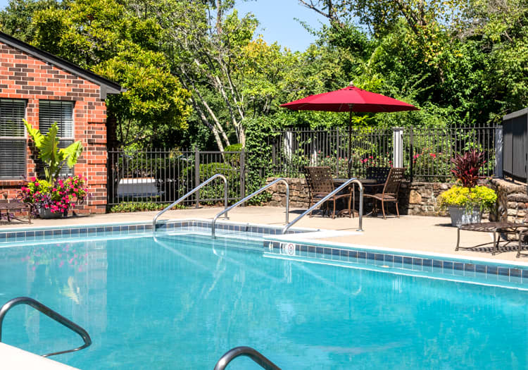 Pool 3 at Lakepointe luxury apartment homes in Lexington, KY