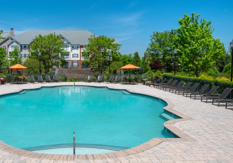 Pool at MAA Ballantyne luxury apartment homes in Charlotte, NC