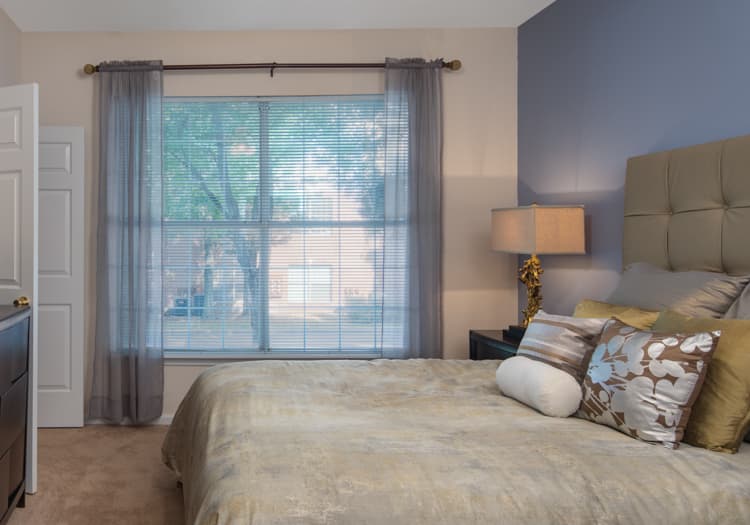 Bedroom 2 at MAA Beverly Crest luxury apartment homes in Charlotte, NC