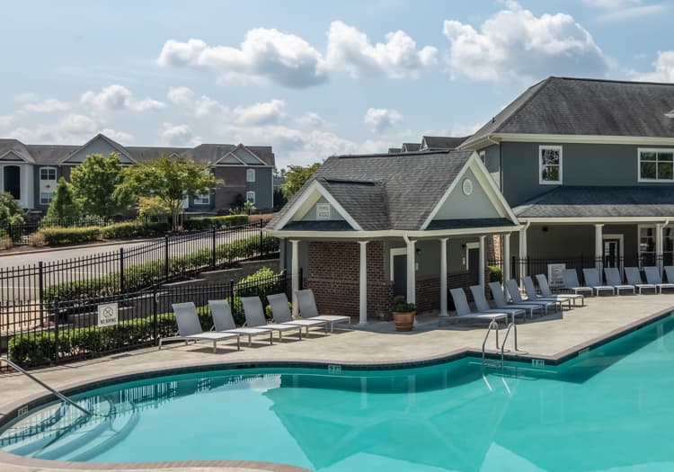 Pool at MAA Brierdale luxury apartment homes in Raleigh, NC