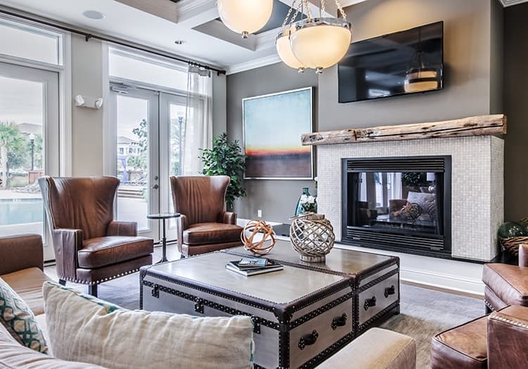 Clubhouse 3 at River's Walk luxury apartment homes in Mt. Pleasant, SC