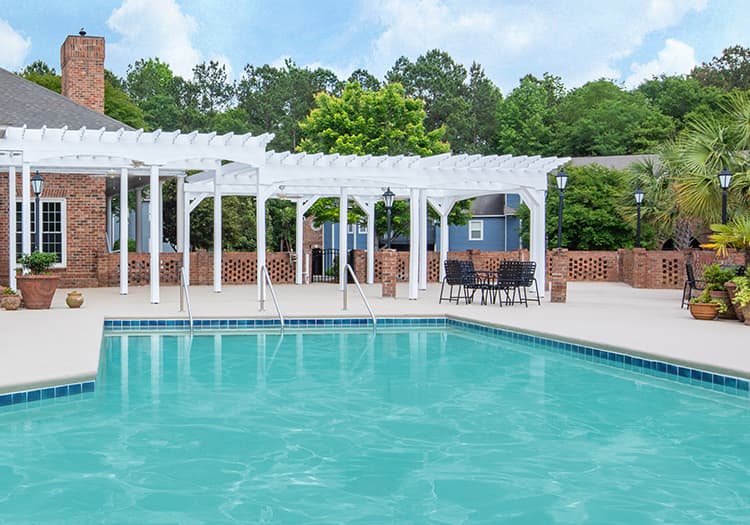 Pool at The Fairways luxury apartment homes in Columbia, SC