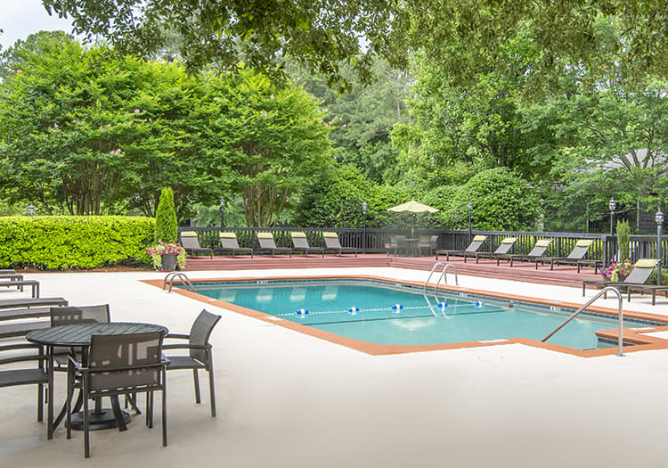 Pool 2 at MAA Spring Creek luxury apartment homes in Greenville, SC