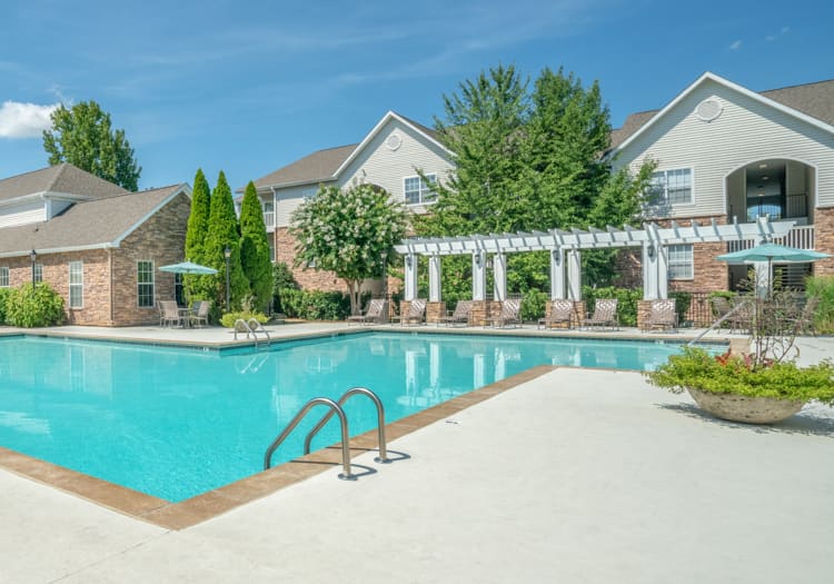 Pool Day 2 at MAA Monthaven Park luxury apartment homes in Nashville, TN