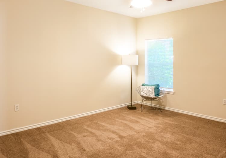 Bedroom at Colonial Grand at Canyon Creek luxury apartment homes in Austin, TX