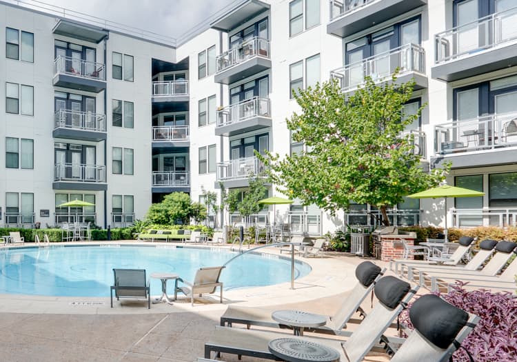 Pool 2 at MAA South Lamar luxury apartment homes in Austin, TX