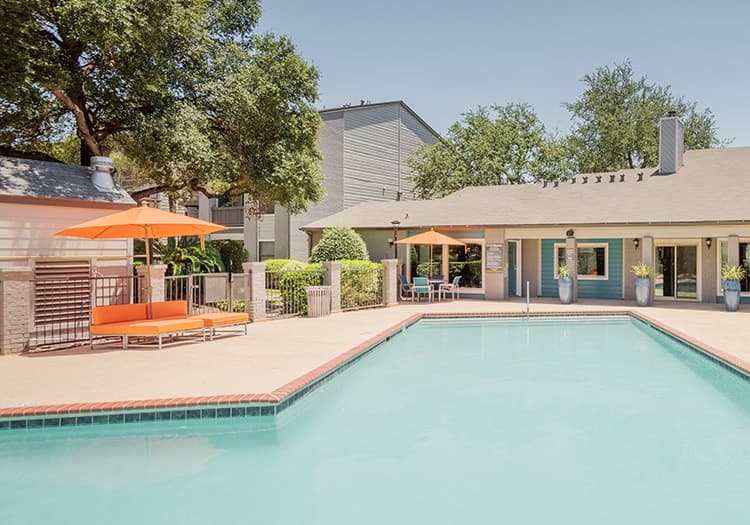 Pool 1 at Sixty 600 luxury apartment homes in Austin, TX