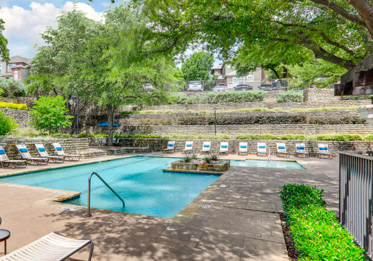 Pool at MAA Valley Ranch luxury apartment homes in Dallas, TX
