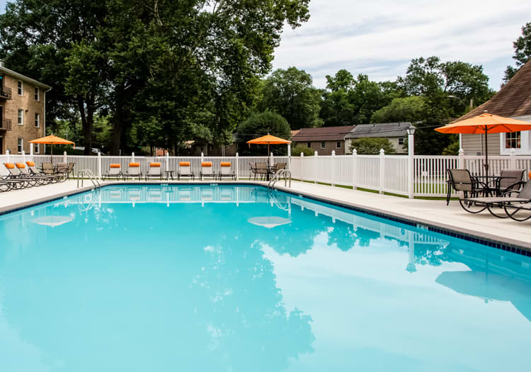 Pool at CV at Greenbrier luxury apartment homes in Fredricksburg, VA