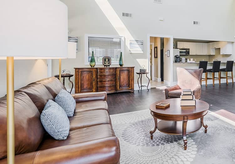 Leasing office 2 at Colonial Village at West End luxury apartment homes in Richmond, VA