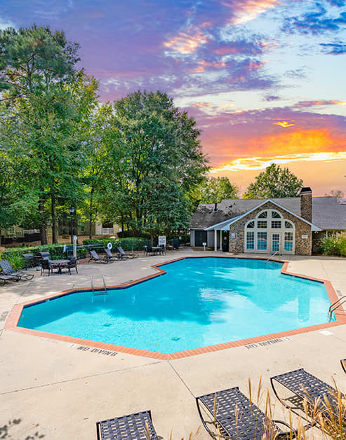 Pool at MAA South Tryon luxury apartment homes in Charlotte, NC