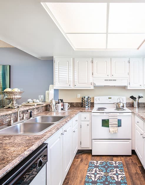 Kitchen at MAA Carrollwood luxury apartment homes in Tampa, FL